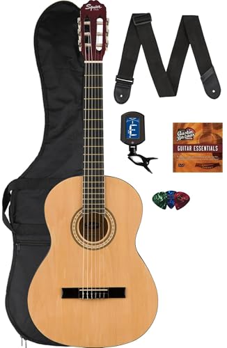 Amazon | Fender Squier SA-150N クラシックアコースティックギター